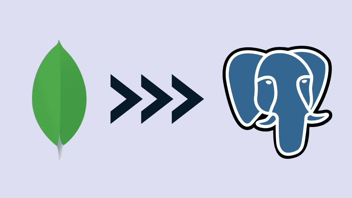 Migrate Data from MongoDB to PostgreSQL