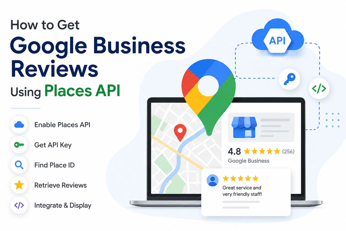How to Get Google Business Reviews Using Google Places API